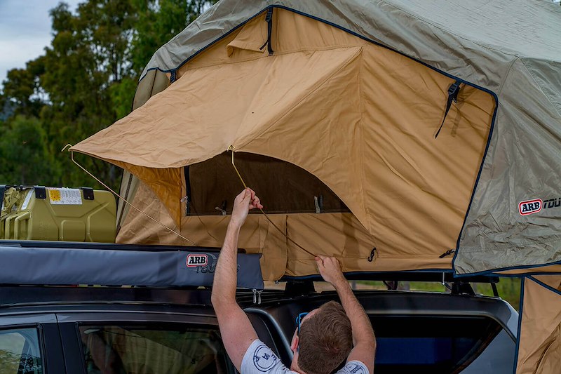 ARB Simpson III Rooftop Tent – 3 Person Soft Shell Overland Tent