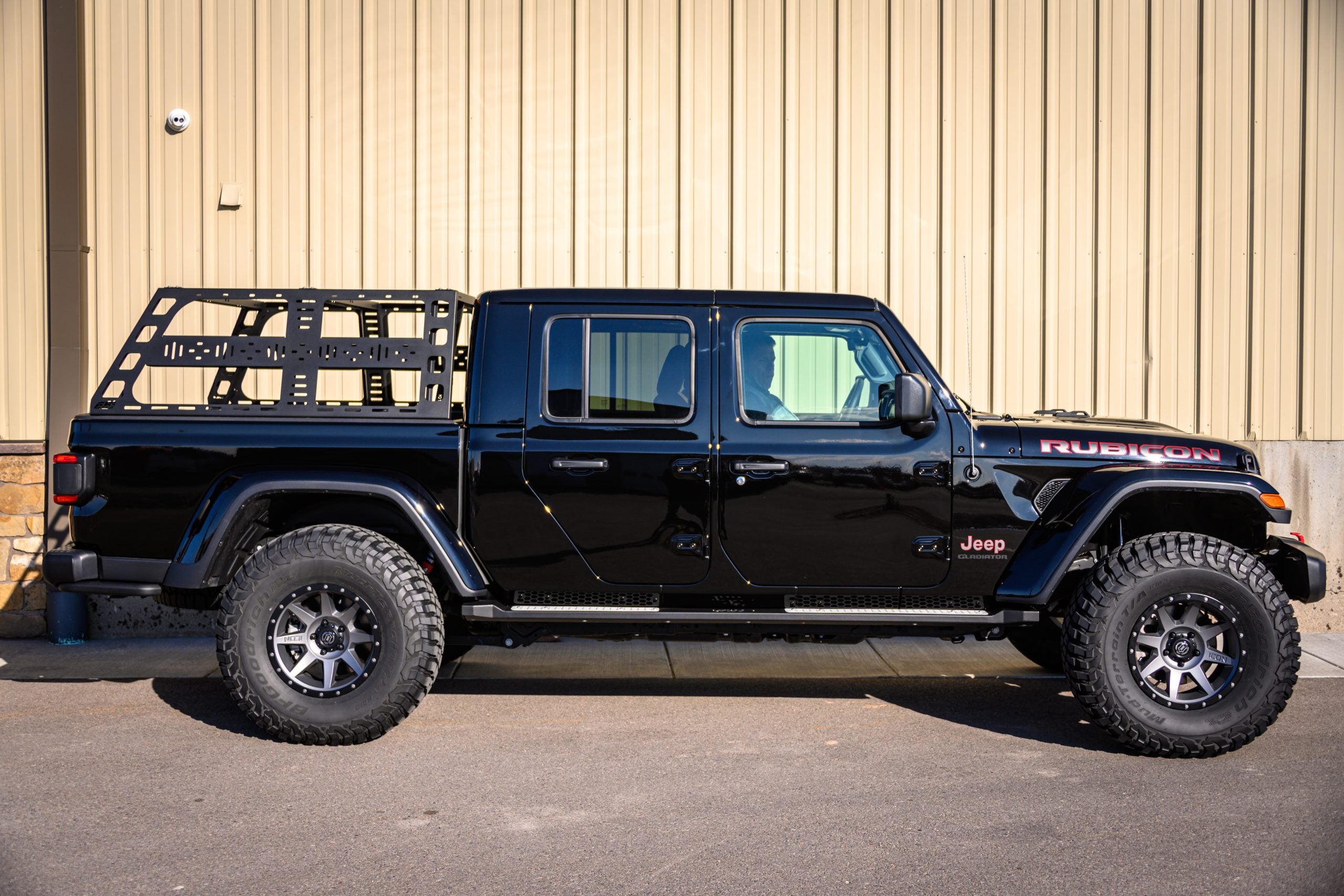 CBI Offroad Cab-Height Bed Rack for 2020–2027 Jeep Gladiator JT – Modular Overland Bed Rack