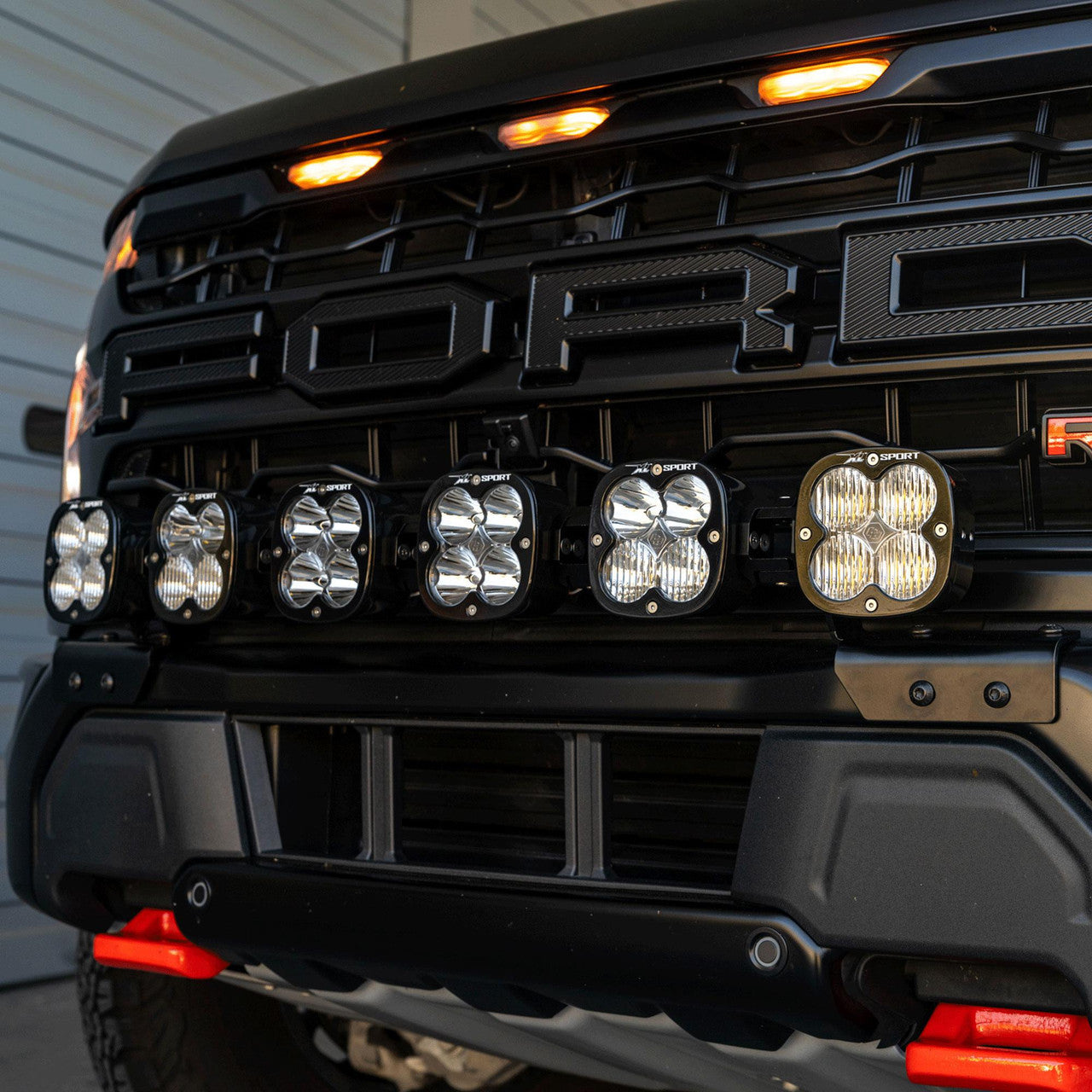 Baja Designs 6XL Linkable Bumper Light Kit - Ford F-150 Raptor R / Raptor 37 2024-2026