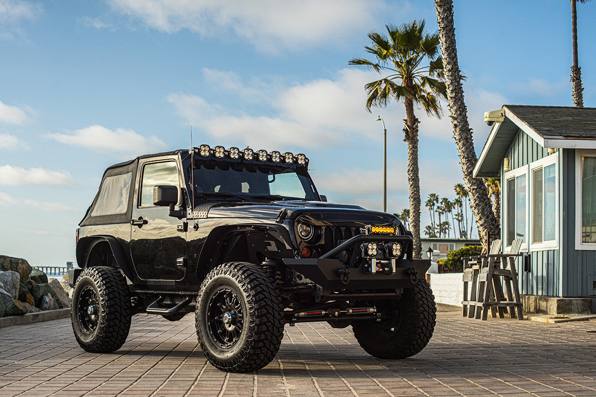 Baja Designs XL Pro Linkable Roof Mount Kit - Jeep Wrangler JK 2007-2018