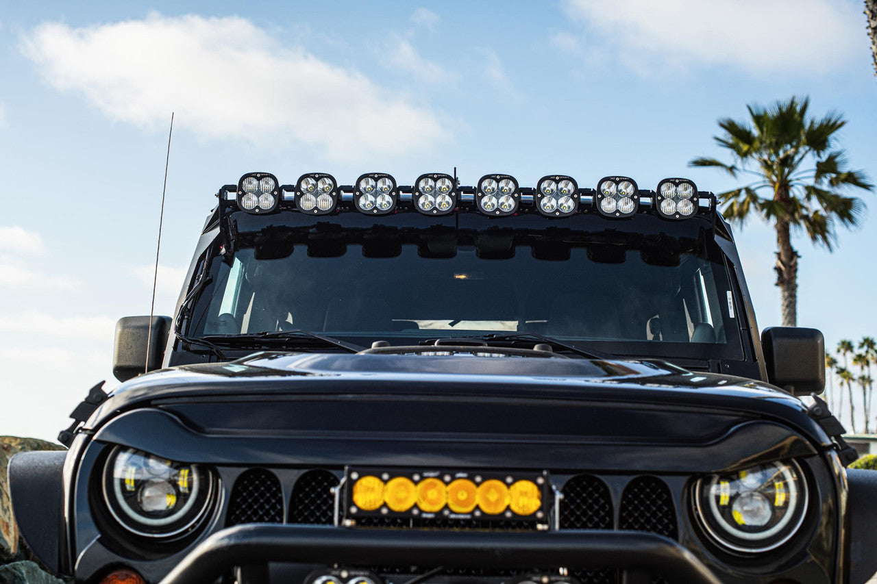 Baja Designs XL Pro Linkable Roof Mount Kit - Jeep Wrangler JK 2007-2018