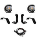 Baja Designs Dual LP4 Auxiliary Light Kit - Jeep Gladiator 2020-2026, Wrangler JL 2018-2026