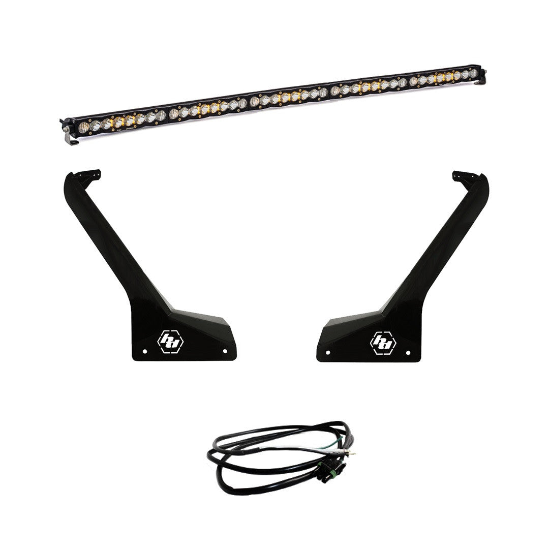 Baja Designs S8 50" Roof Bar LED Light Kit - Jeep Gladiator 2020-2026, Wrangler JL 2018-2026