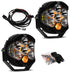 Baja Designs LP6 Rubicon Steel Bumper LED Light Kit - Jeep Gladiator 2020-2026, Wrangler JL 2018-2026