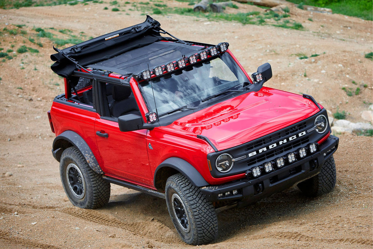 Baja Designs 8XL Linkable Roof Mount Kit - Ford Bronco 2021-2026, Bronco Raptor 2022-2026