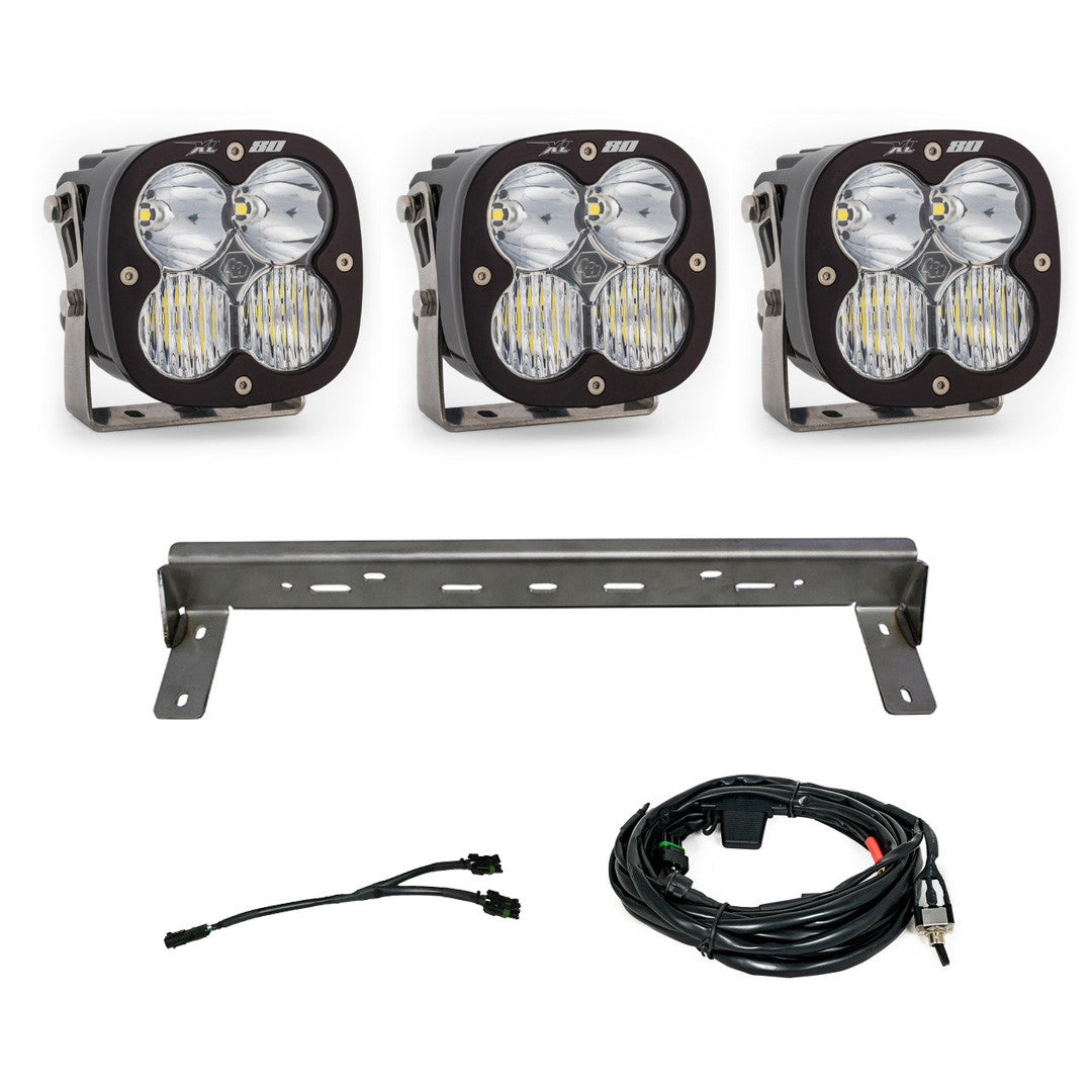 Baja Designs XL80 Bumper Light Kit - Chevrolet Silverado 2500HD / 3500HD 2015-2019