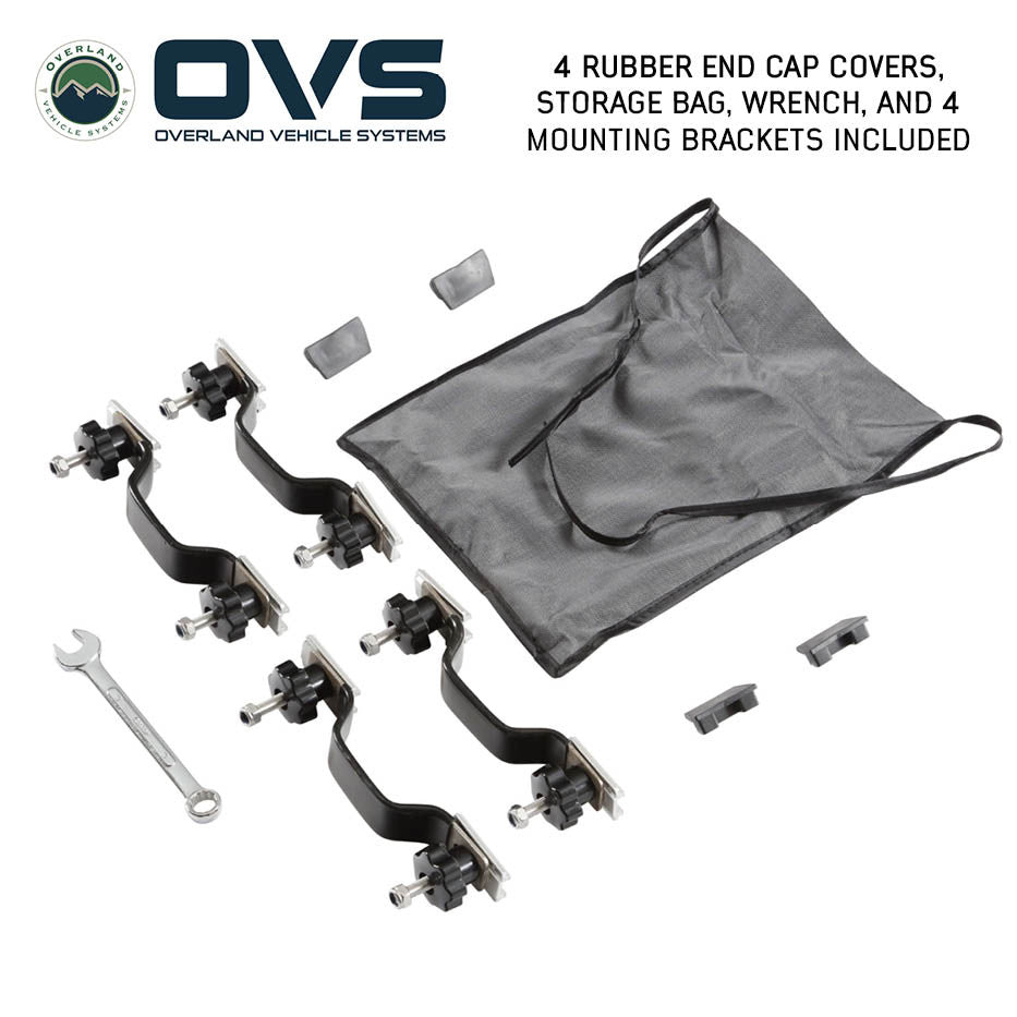 OVS HD Bushveld 4-Person Cantilever Hard-Shell Rooftop Tent