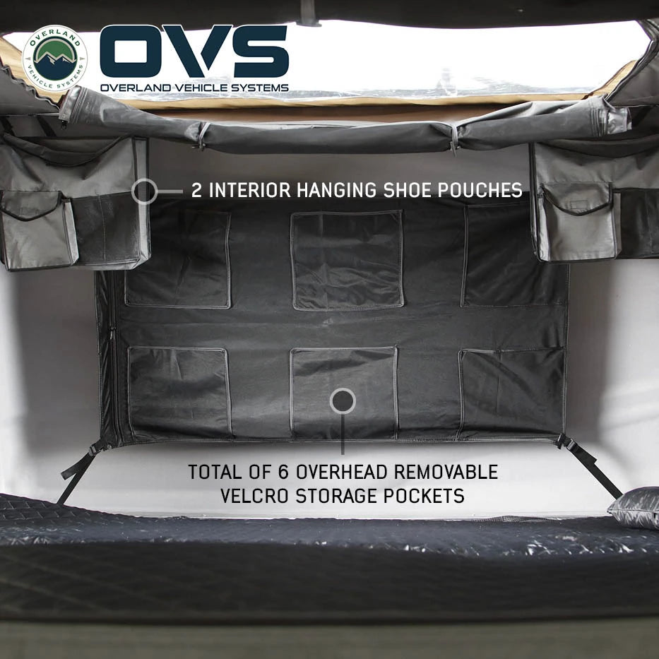 OVS HD Bushveld 4-Person Cantilever Hard-Shell Rooftop Tent