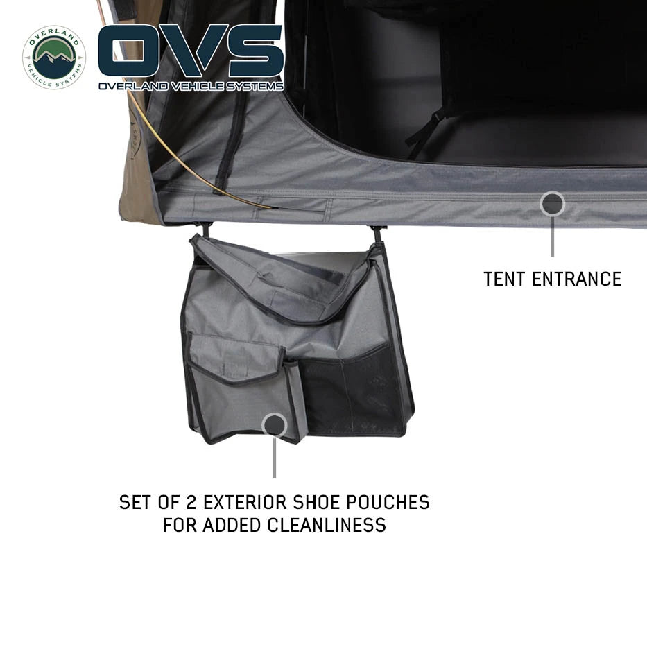OVS HD Bushveld 4-Person Cantilever Hard-Shell Rooftop Tent