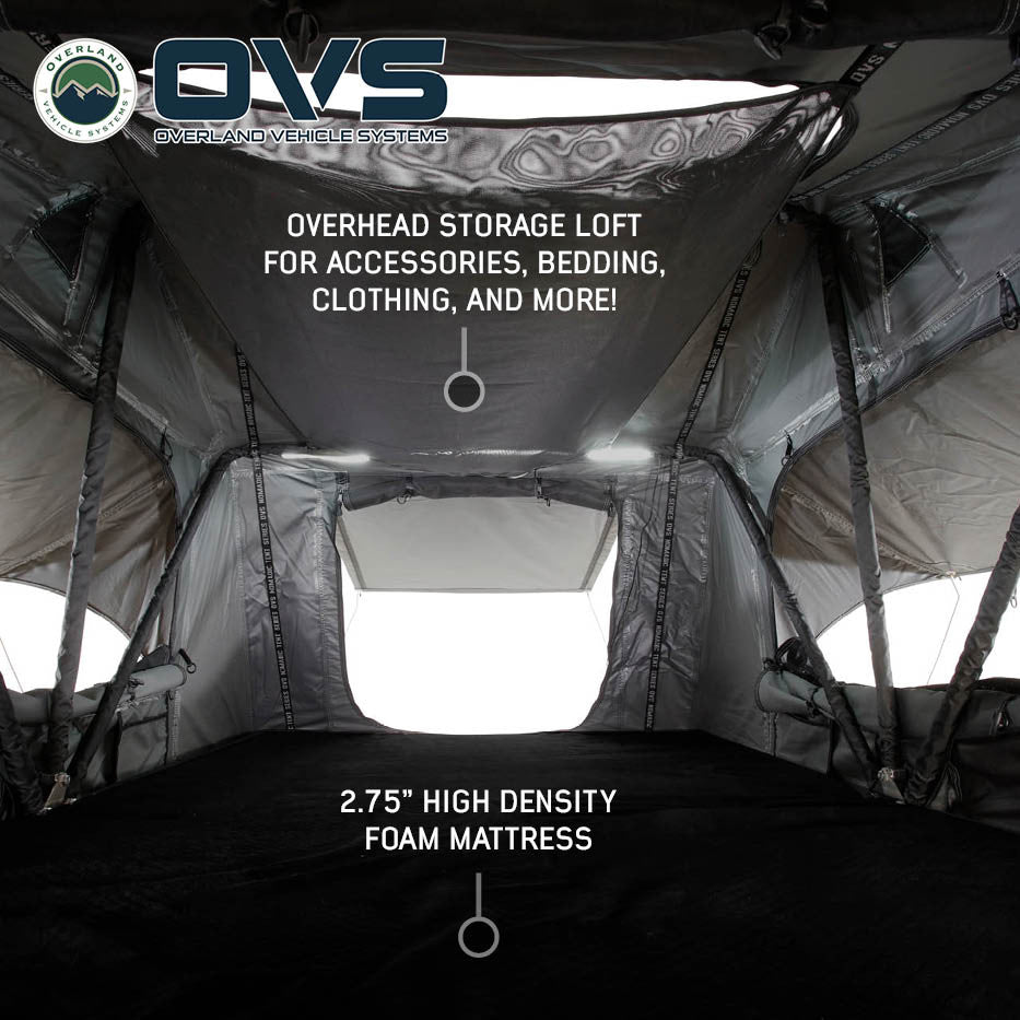OVS HD Nomadic 2 Extended Soft-Shell Rooftop Tent – 2 Person