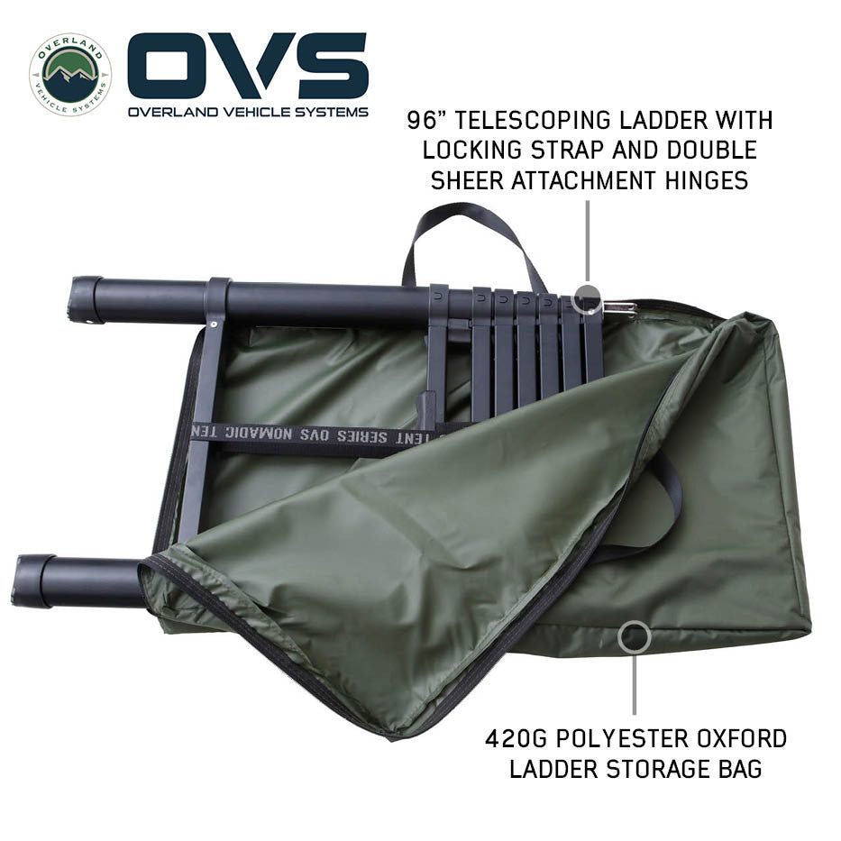 OVS HD Nomadic 2 Extended Soft-Shell Rooftop Tent – 2 Person