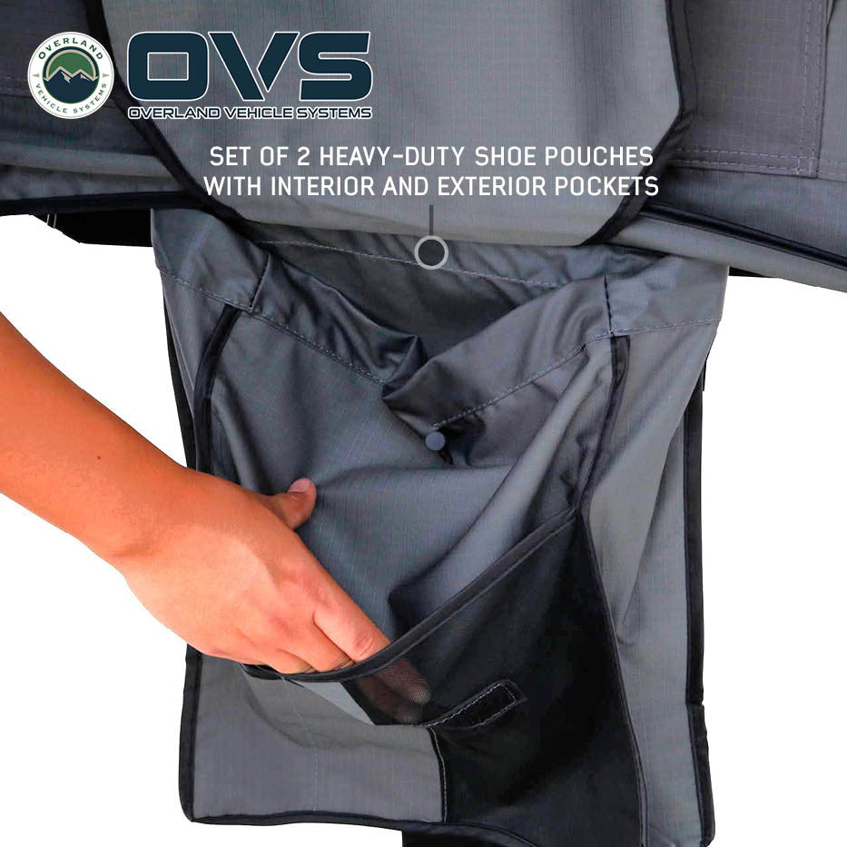 OVS HD Nomadic 2 Extended Soft-Shell Rooftop Tent – 2 Person