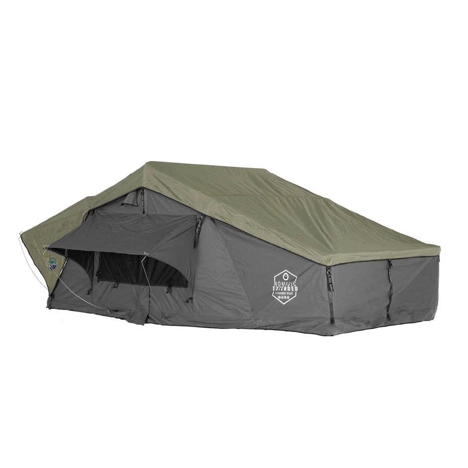 OVS HD Nomadic 2 Extended Soft-Shell Rooftop Tent – 2 Person