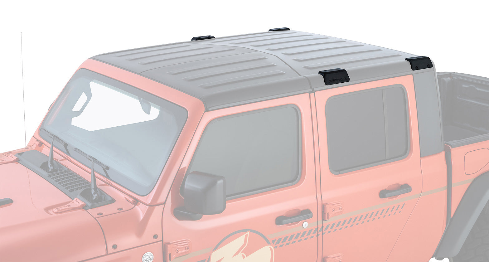 Rhino-Rack RJTB1 Backbone Mounting System – Jeep Gladiator JT 2020+