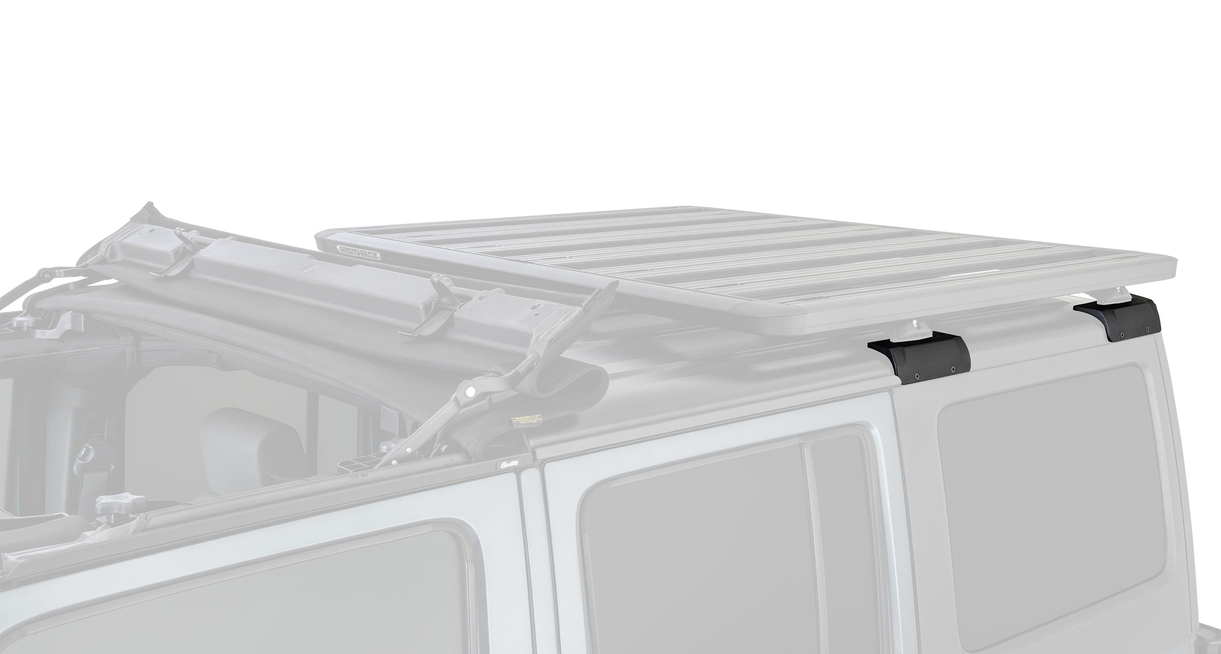 Rhino-Rack RJKB3 Backbone Mounting System – Jeep Wrangler JK 4-Door 2007–2018
