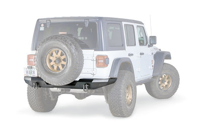 WARN Elite Series Rear Bumper with Tire Carrier for Jeep Wrangler JL (2018–2025) – 102410