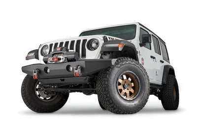 WARN Rock Crawler Front Bumper with Winch Mount for Jeep Wrangler JK/JL & Gladiator JT – 102145