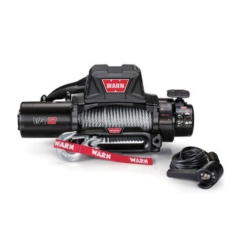 WARN VR EVO 12-S Winch – 12,000 lb Capacity (Synthetic Rope)