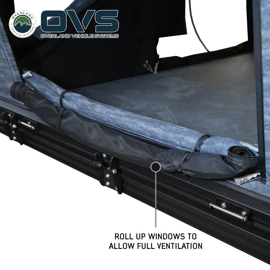OVS XD K2 Dual-Action Aluminum Clamshell Rooftop Tent – 2 Person