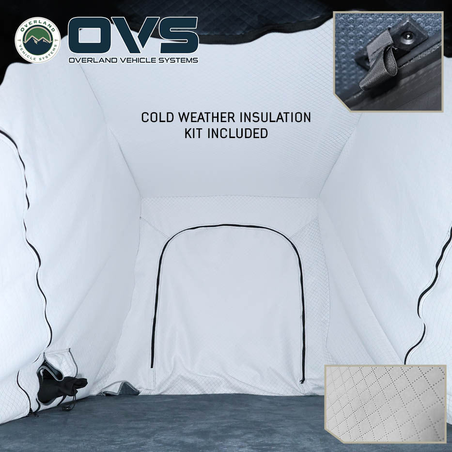 OVS XD K2 Dual-Action Aluminum Clamshell Rooftop Tent – 2 Person