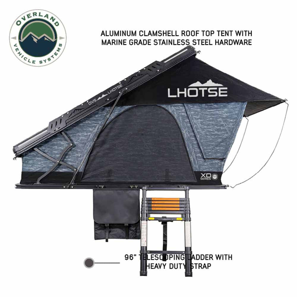 OVS XD Lhotse Aluminum X-Hinge Rooftop Tent – 2 Person