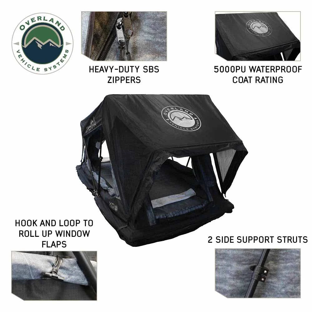 OVS XD Sherpa Coverless Hybrid Rooftop Tent – 1- to 4-Person