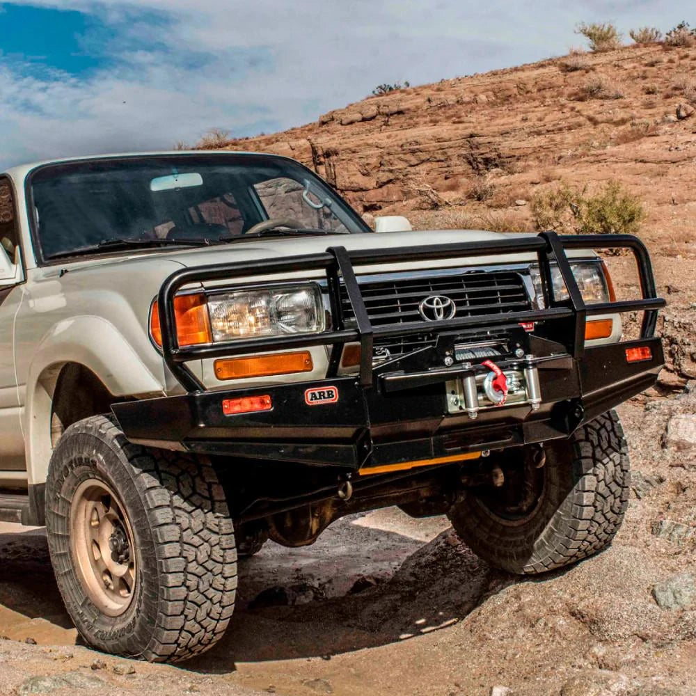 ARB Deluxe Front Bumper - Toyota Land Cruiser 80 Series / Lexus LX 450 1990-1997