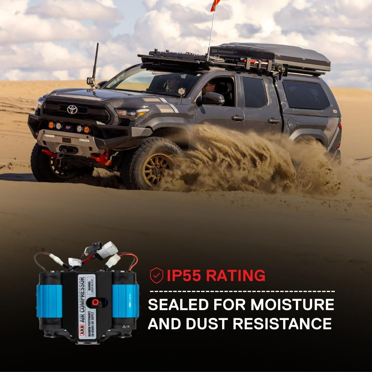 ARB Twin Motor Onboard 12V Air Compressor