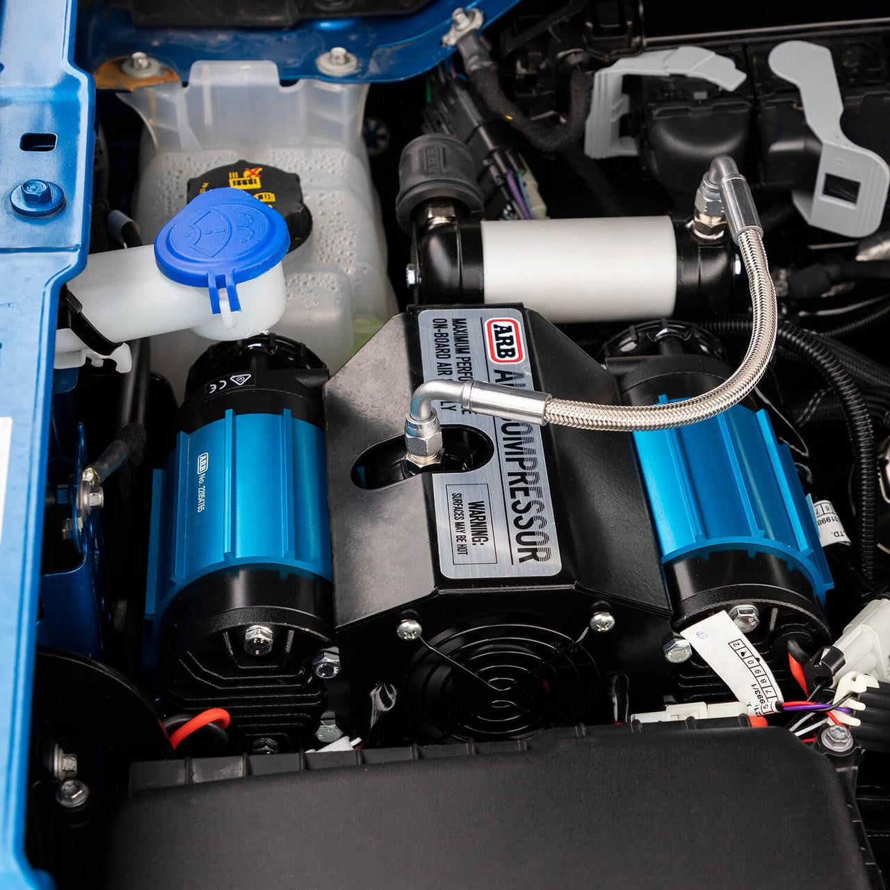 ARB Twin Motor Onboard 12V Air Compressor Kit - Ford Bronco 2021+
