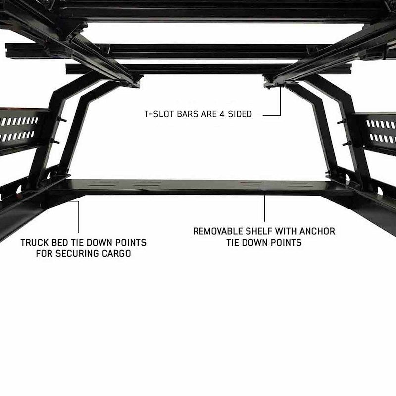 OVS Discovery Mid-Size Truck Bed Rack System