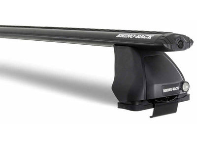Rhino-Rack Vortex Roof Rack Crossbars – Fixed Mount (Black, Set of 2)