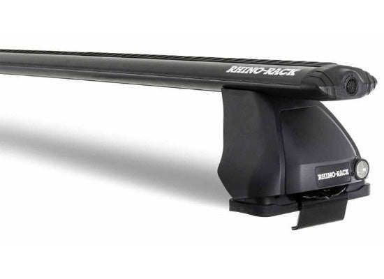 Rhino-Rack Vortex Roof Rack Crossbars – Fixed Mount (Black, Set of 2)