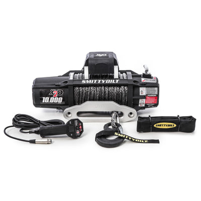 Smittybilt X20 10K Winch – Synthetic Rope