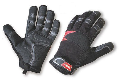 WARN Premium Winch Gloves – Large (Black)